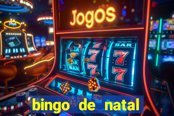 bingo de natal para imprimir gratis